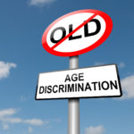 Age discrimination concept.